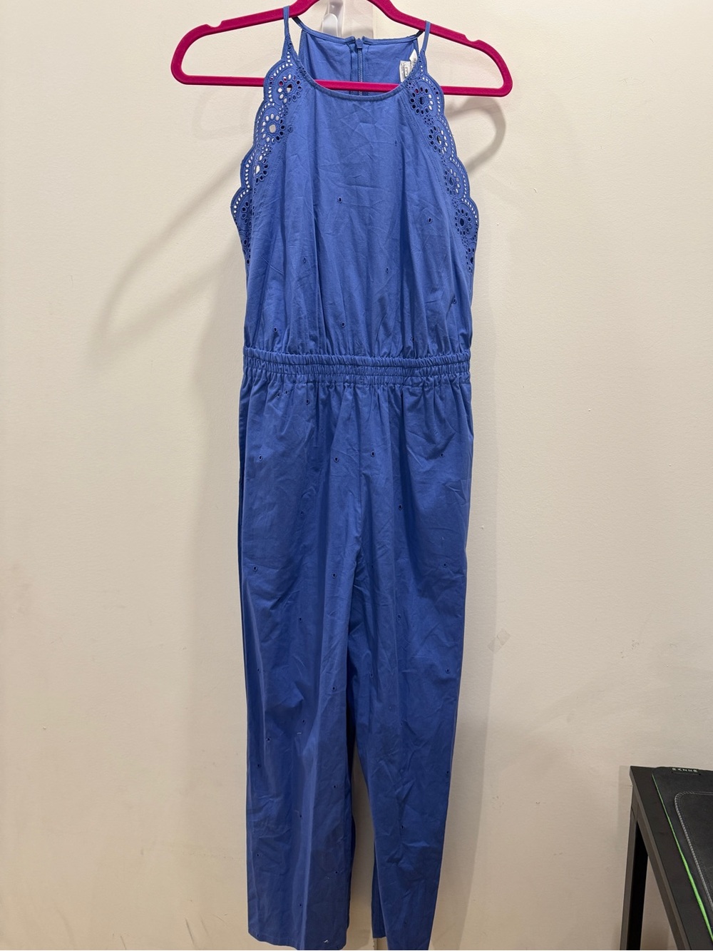 Great Plains Eyelet-Trim Jumpsuit S